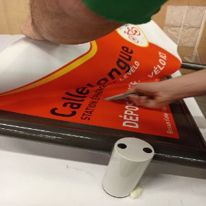 Contrecollage _ le velo